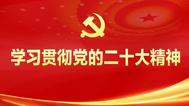 学习贯彻党的二十大精神